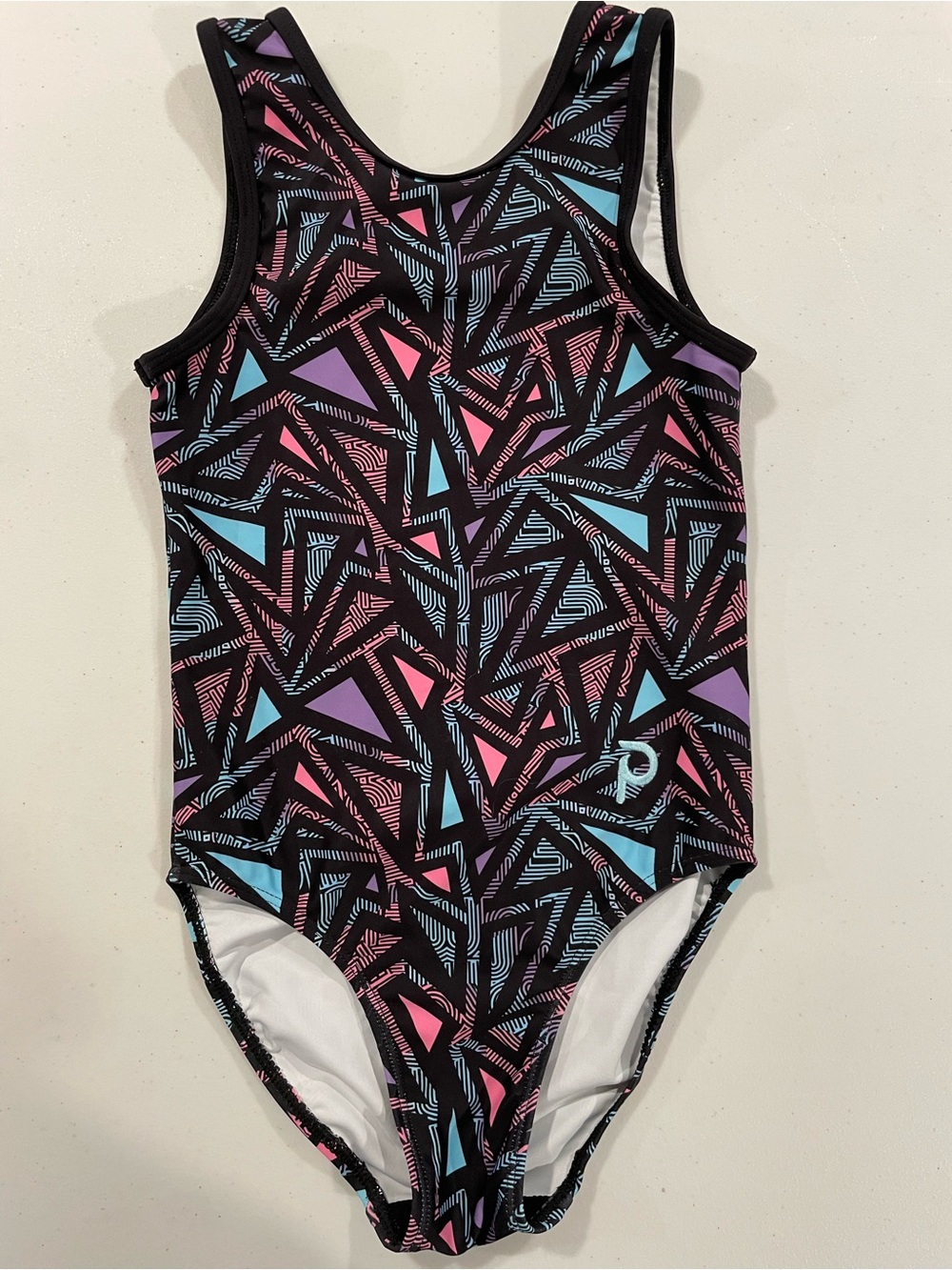 Plum CM geometric leotard